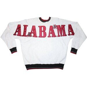 Vintage University of Alabama Crimson Tide Legends Spell Out Sweatshirt Large